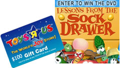 Veggie Tales, Enter to win